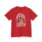 Scooby-Doo Kids T‑Shirt — Colorful Rainbow Cartoon Tee for Kids
