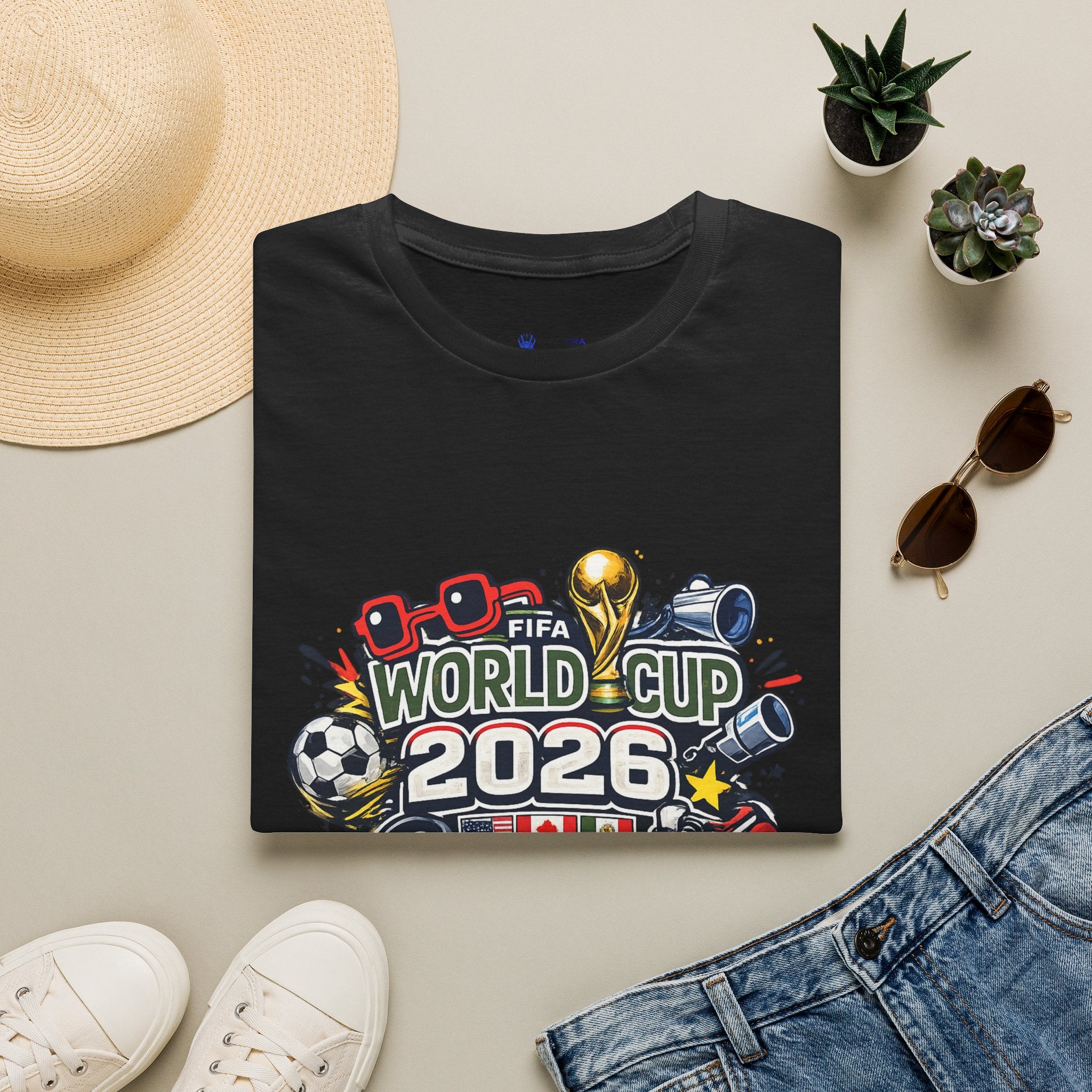 football  T-Shirt — FIFA Fan Soccer Tee