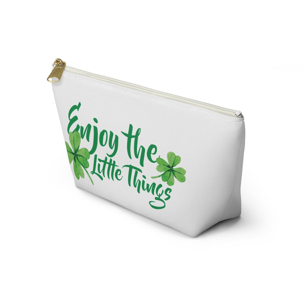 Enjoy the little things inspirational travel pouch