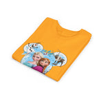 Girls' Frozen Princesses Youth Tee – Elsa & Anna Winter Friends Shirt