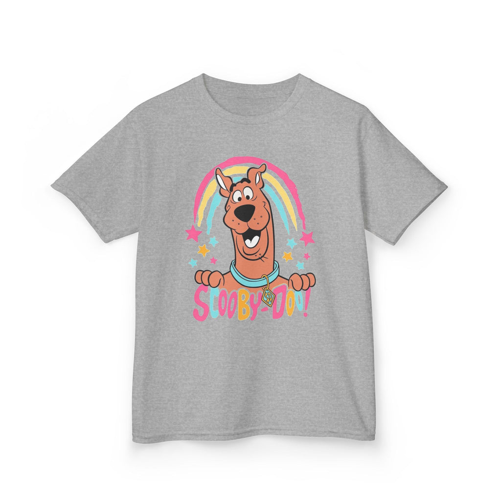 Scooby-Doo Kids T‑Shirt — Colorful Rainbow Cartoon Tee for Kids