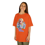 Kids Tee — 'Happy Birthday' Princess Floral Design