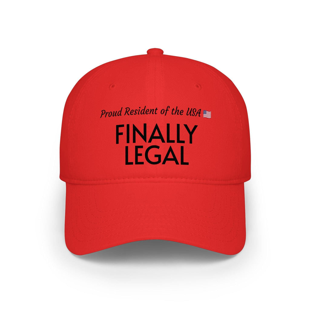 Finally Legal USA embroidered baseball cap