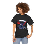USA Eagle T-Shirt – America Patriotic Graphic Tee for 4th of July
