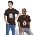 Just You & Me Penguin Tee — Cute Couples Graphic T-Shirt