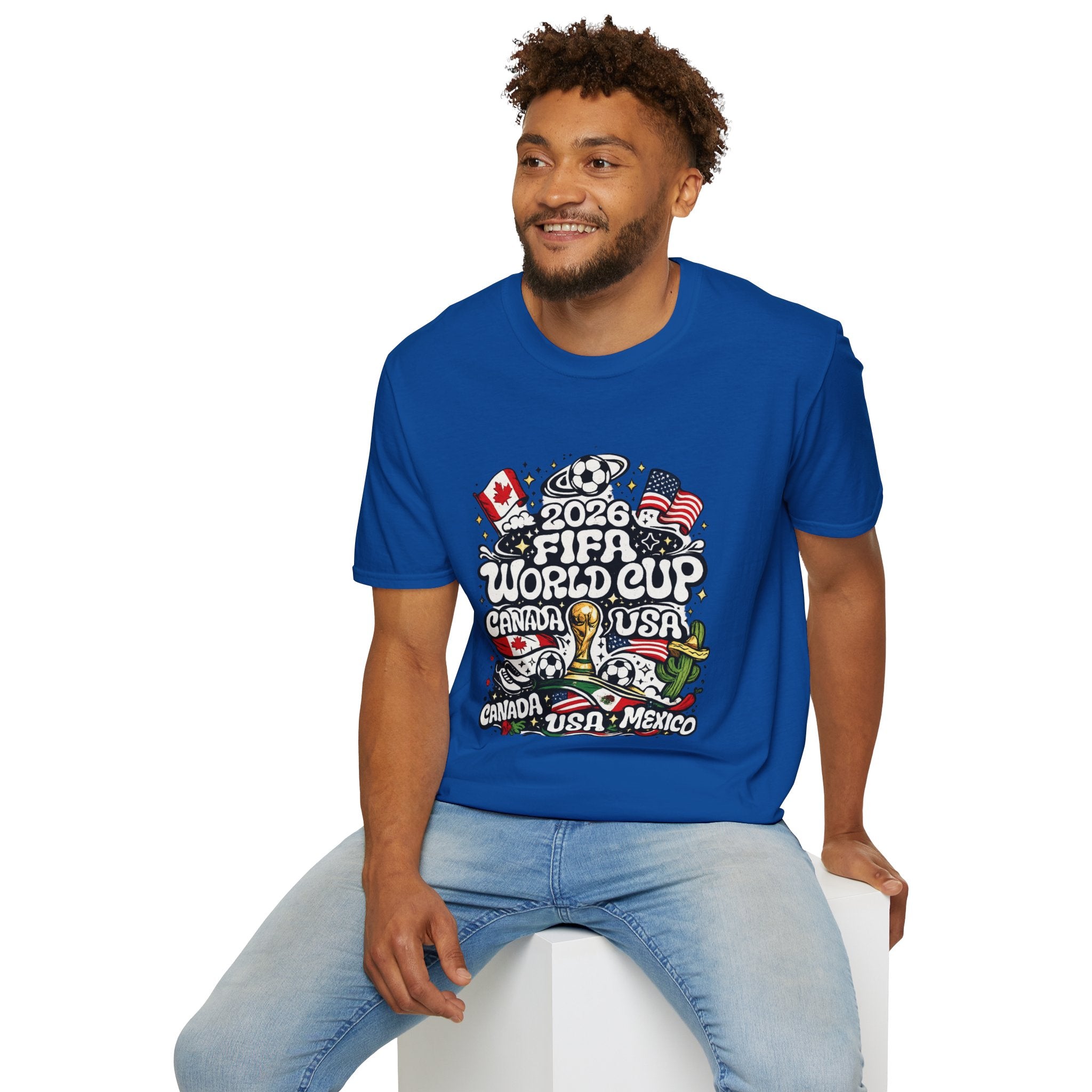 soccer T-Shirt — Canada USA Mexico Fans Shirt