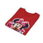 Minnie Mouse Happy 5th Birthday Youth Tee