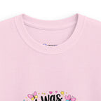 Kids Tee — ‘I Was 6 Now I’m 7’ Birthday Girl Cute Floral Design