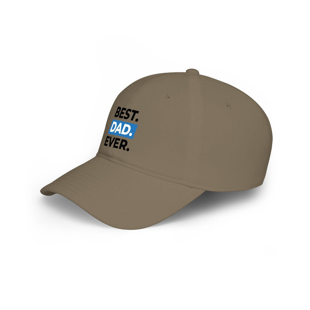 Best Dad Ever embroidered baseball cap