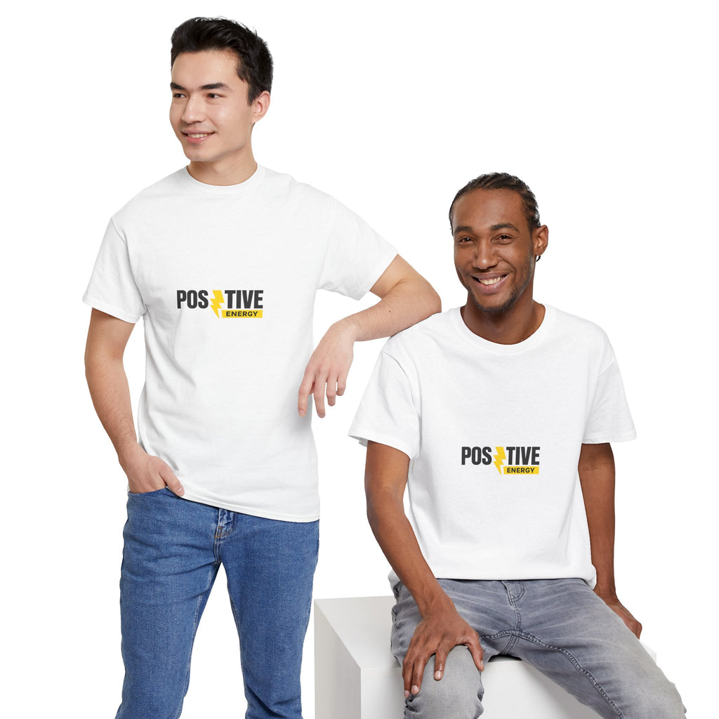 Positive Energy T-Shirt — Minimal Motivational Tee