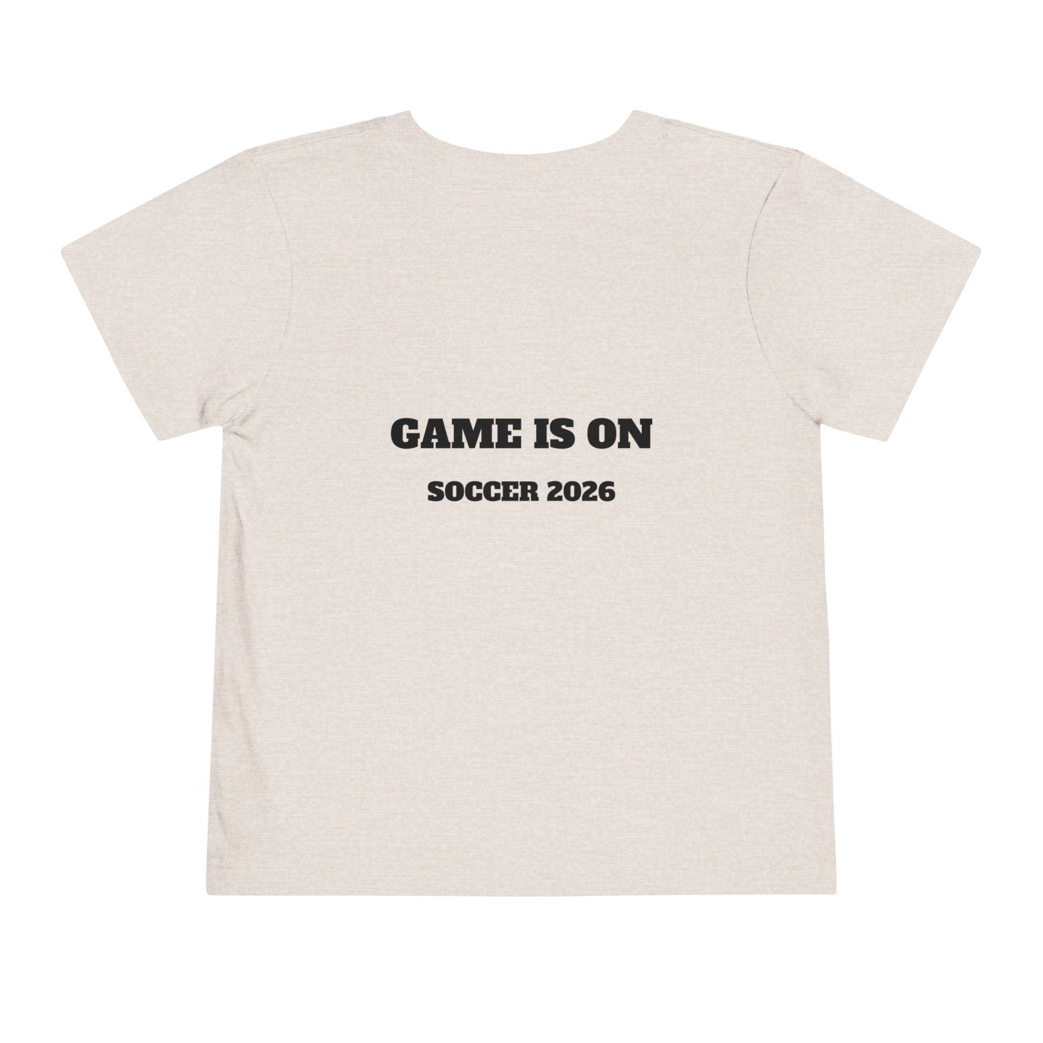 Toddler Soccer Tiger Tee — Cute Kicking Tiger Football Shirt for Kids