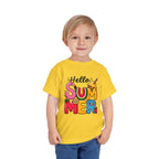 Hello Summer fruity typography Toddler Tee.