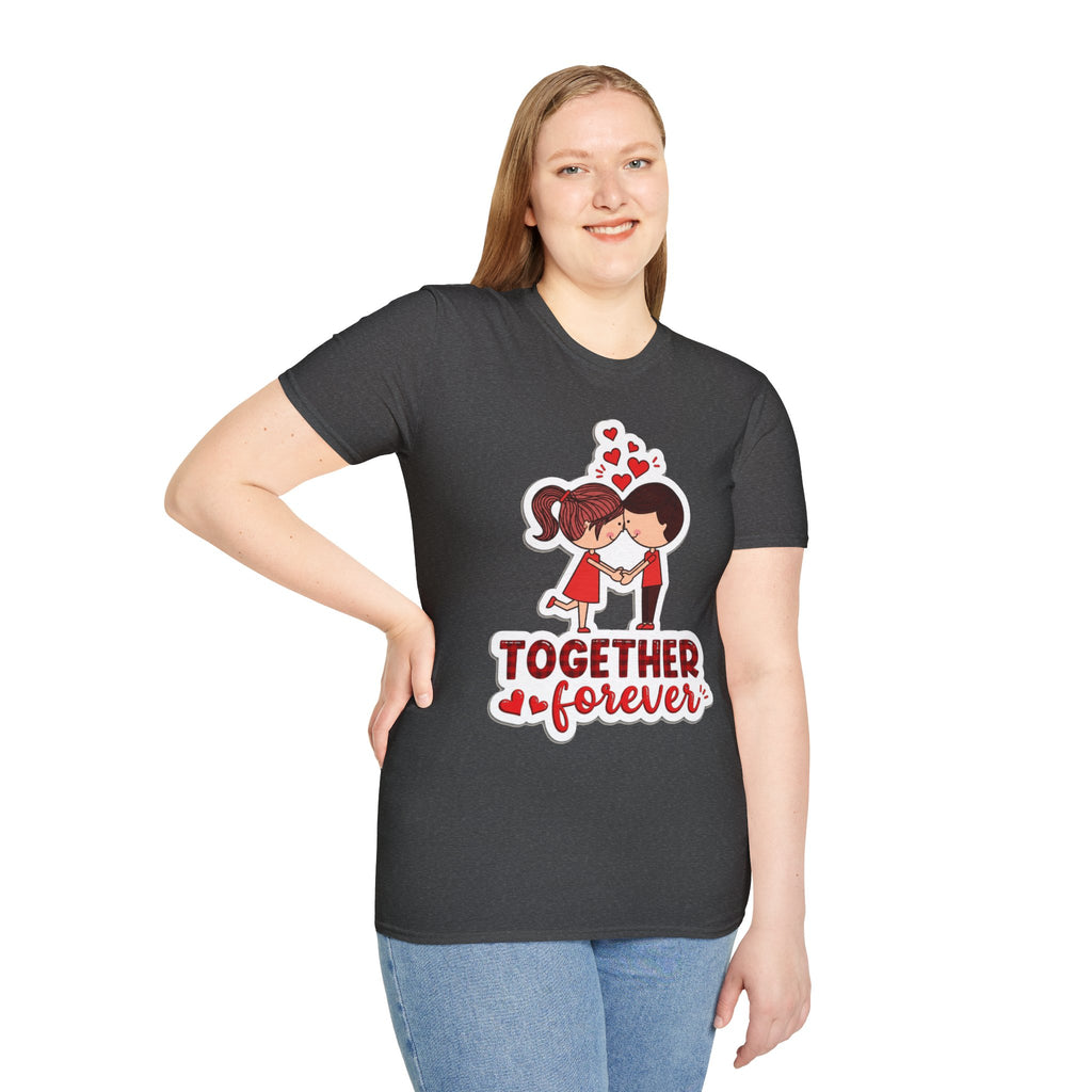 Together Forever Couple T-Shirt — Cute Kids-Style Valentine Tee