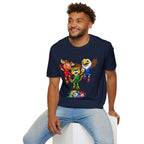 Kids Mascot Team T-Shirt — Cheerful Moose, Cheetah & Eagle Design