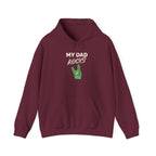 Dad Hoodie — “Hi Hungry, I’m Dad” Funny Father’s Day Pullover.