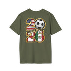 World Cup 2026 T-Shirt – USA, Canada & Mexico Soccer.