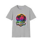 Soccer T‑Shirt — Colorful Retro Player Graphic