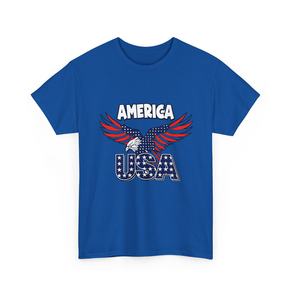 USA Eagle T-Shirt – America Patriotic Graphic Tee for 4th of July