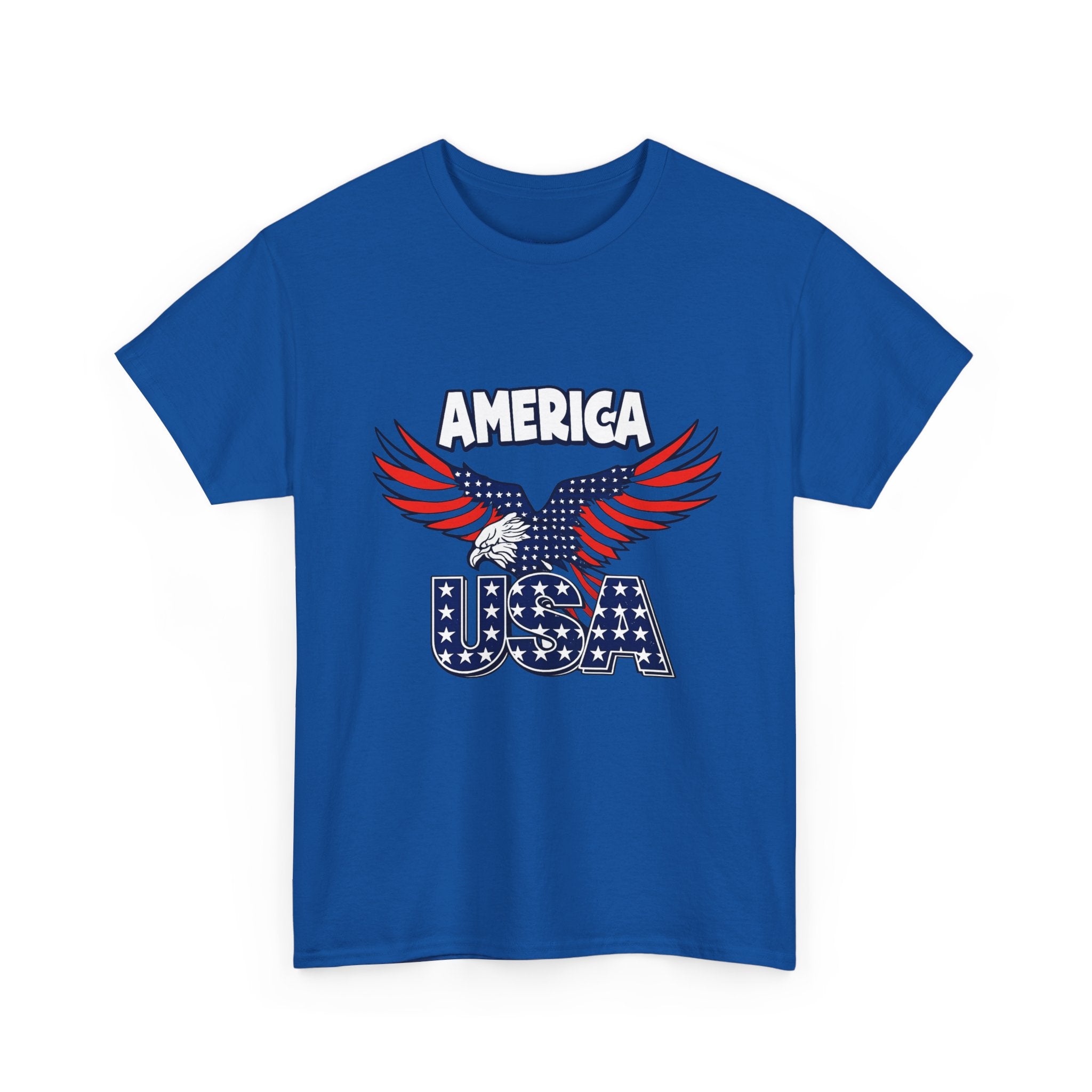 USA Eagle T-Shirt – America Patriotic Graphic Tee for 4th of July