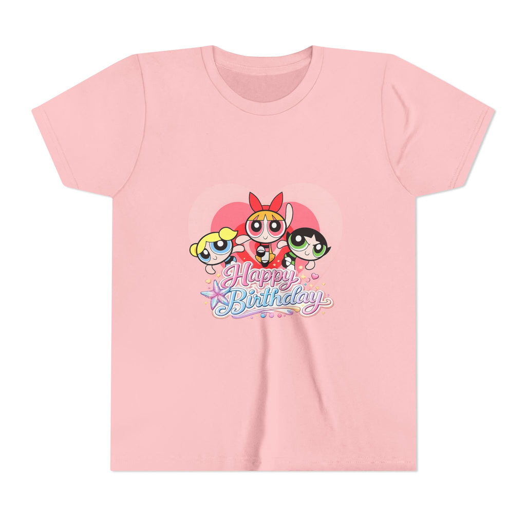 Powerpuff Girls "Happy Birthday" Youth Tee