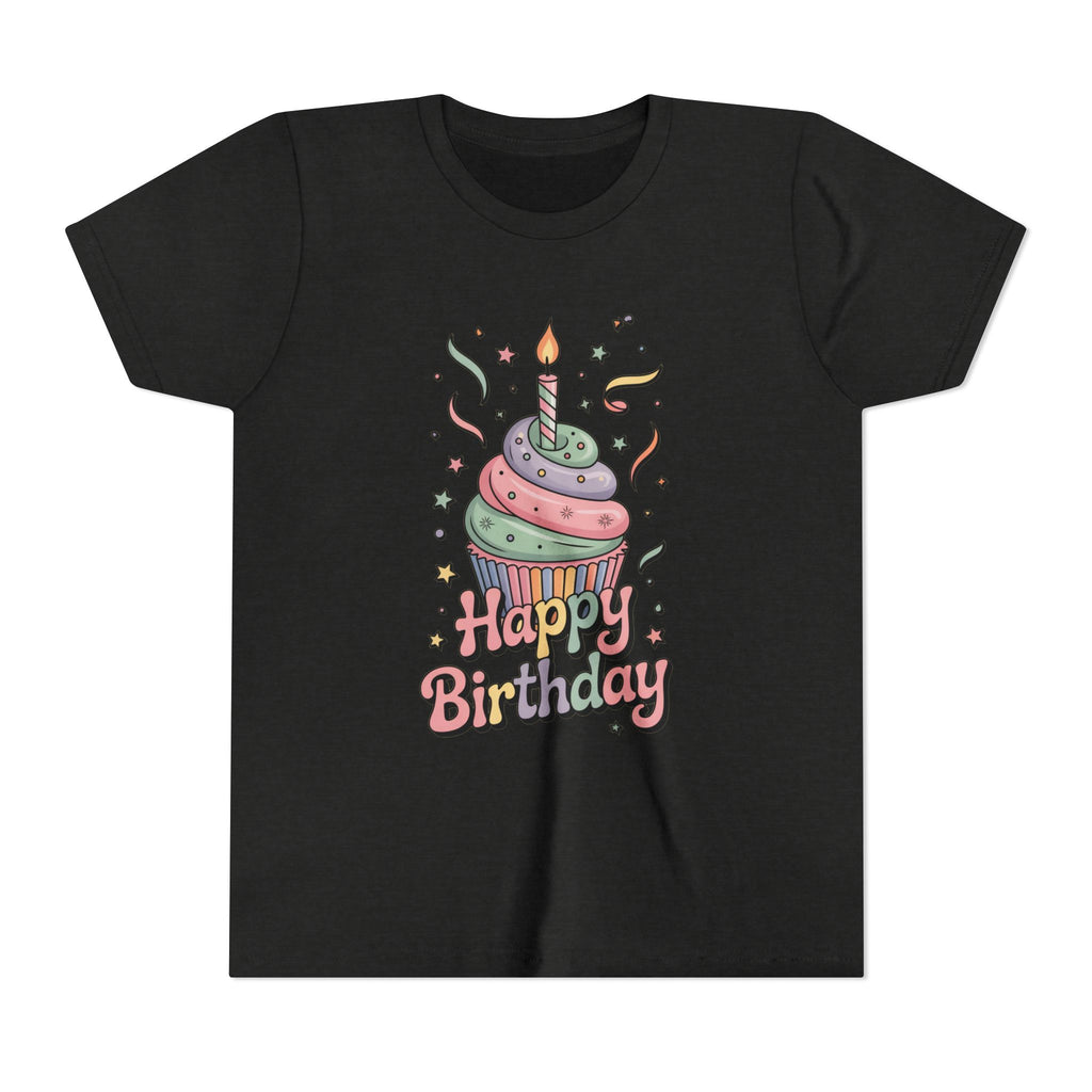 Kids "Happy Birthday" Cupcake Tee