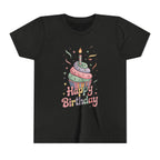 Kids "Happy Birthday" Cupcake Tee