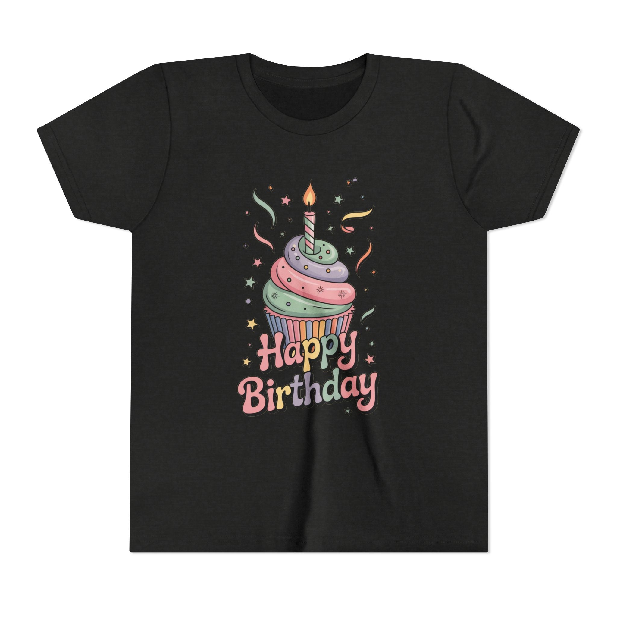 Kids "Happy Birthday" Cupcake Tee