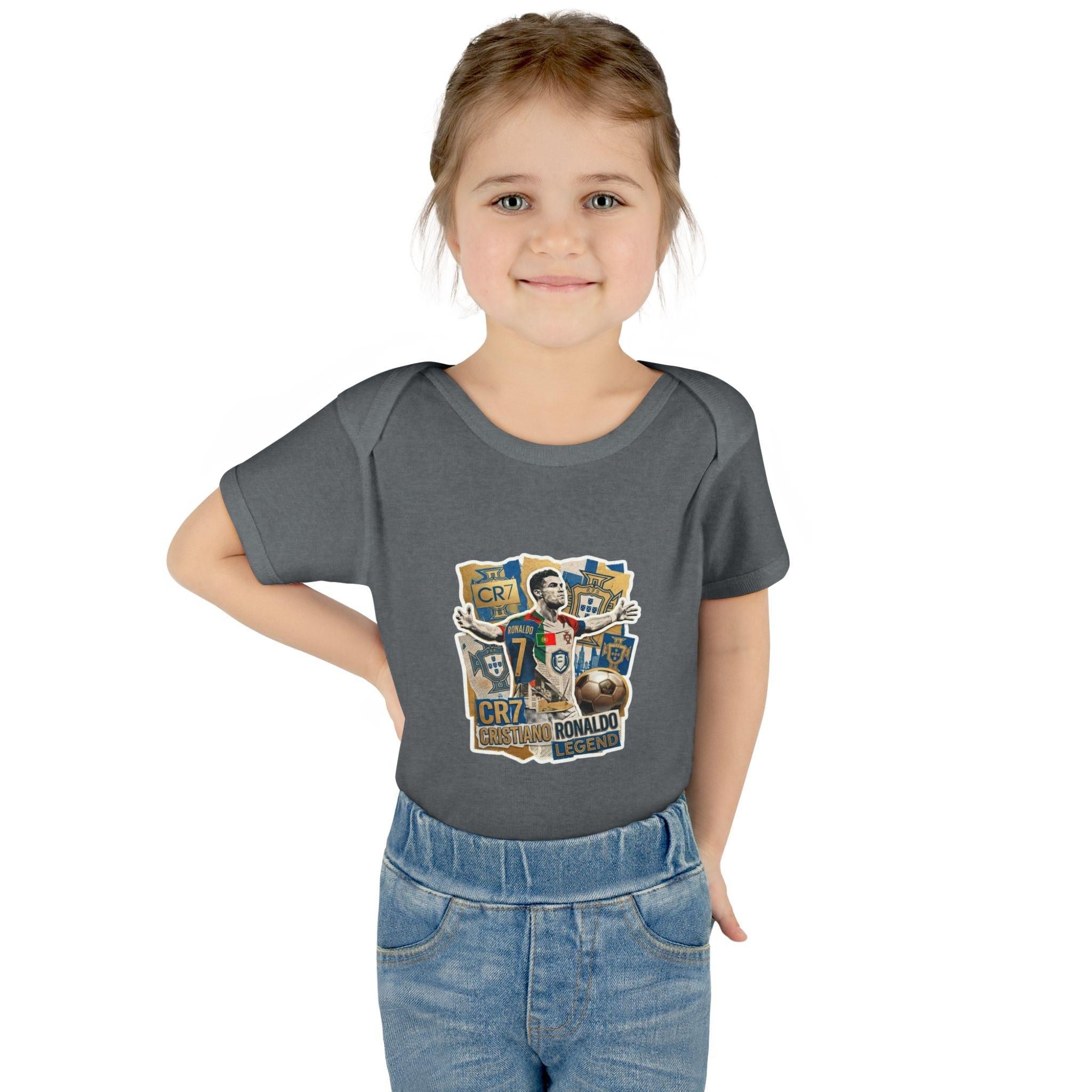 CR7 Fan Inspired Baby Bodysuit — World Cup 2026 Infant One-Piece