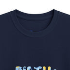 Kids Tee — Cute Blue "Birthday Boy" Bubble Letter Shirt