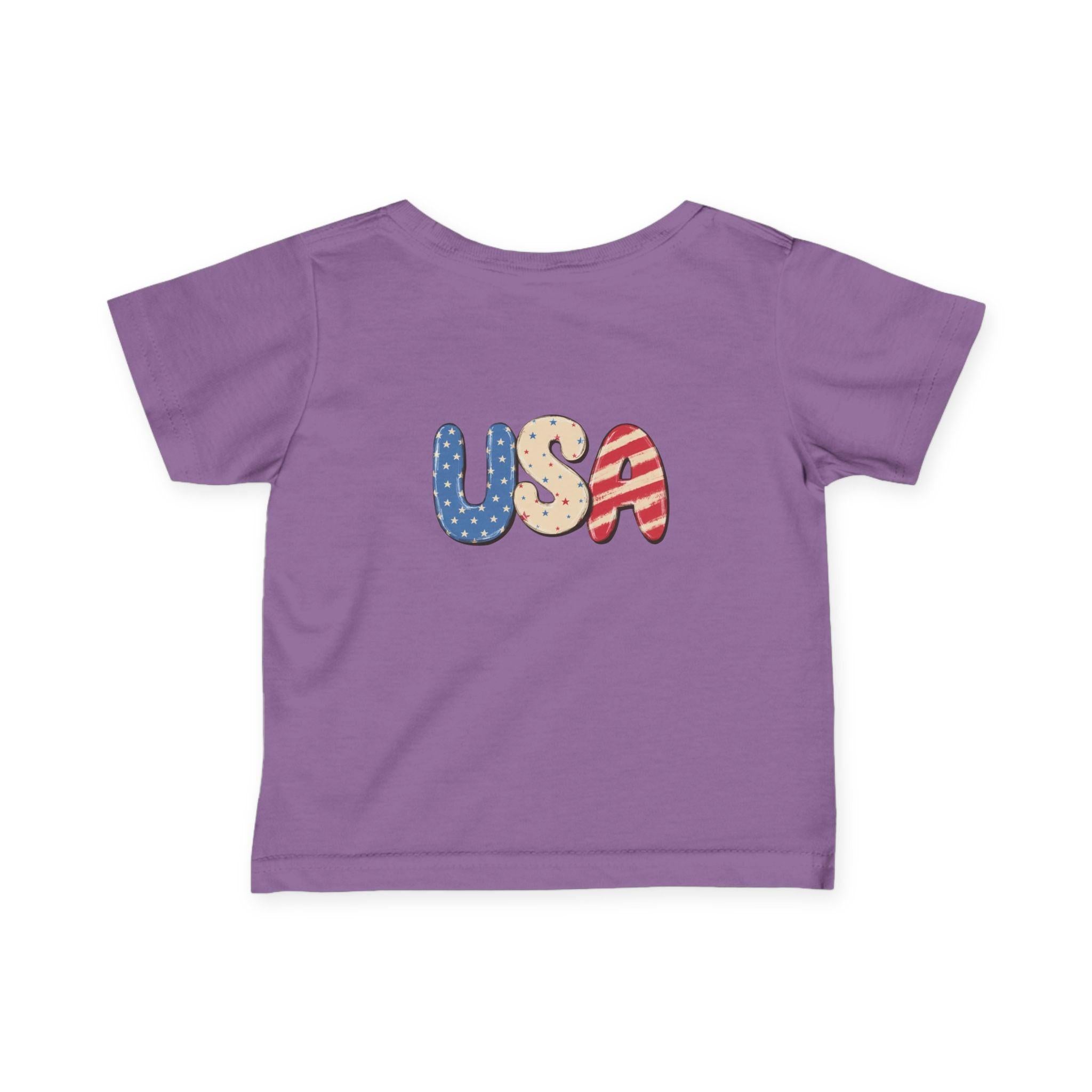 Infant 4th of July Tee — Cute USA Baby Patriotic Shirt