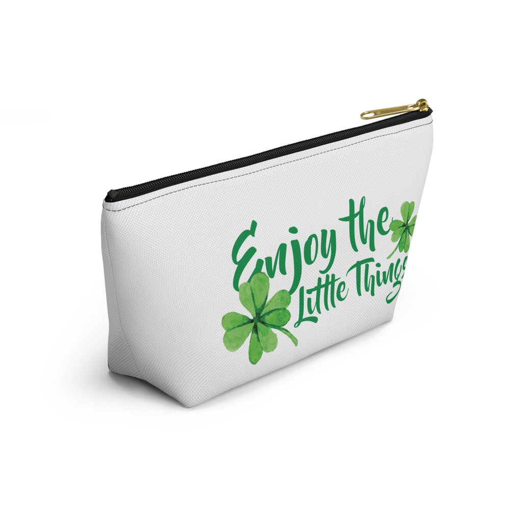 Enjoy the little things inspirational travel pouch