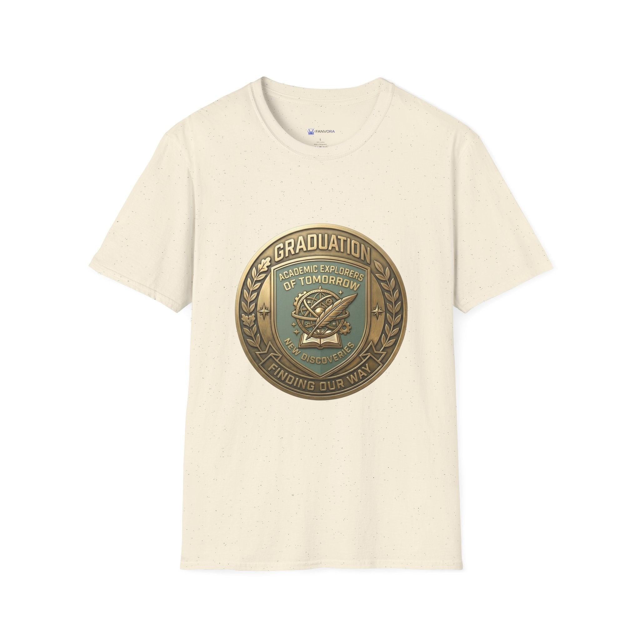Graduation Day T-Shirt — "Proud Mom" Back Graphic.