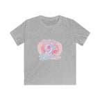 Kids 9th Birthday T‑Shirt - 'It's My 9th Birthday' Pink Heart Graphic Tee