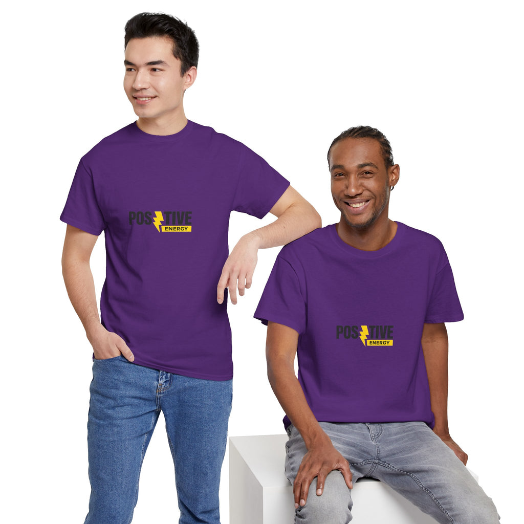 Positive Energy T-Shirt — Minimal Motivational Tee