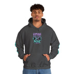 Gaming Mode Hoodie — "Gaming Mode" Graphic Pullover with Sleeve "Game On" Text