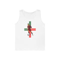 Soccer Player Graphic Tank Top — Vintage Italy Flag Soccer Vibes.