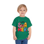 Hello Summer fruity typography Toddler Tee.
