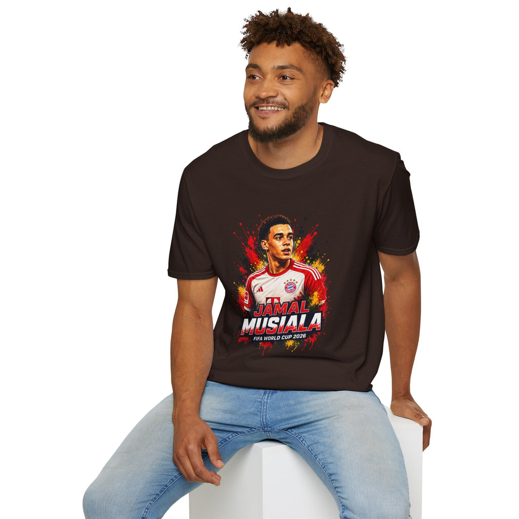 Soccer Player Jersey T-Shirt — Germany Legend Portrait Graphic Tee