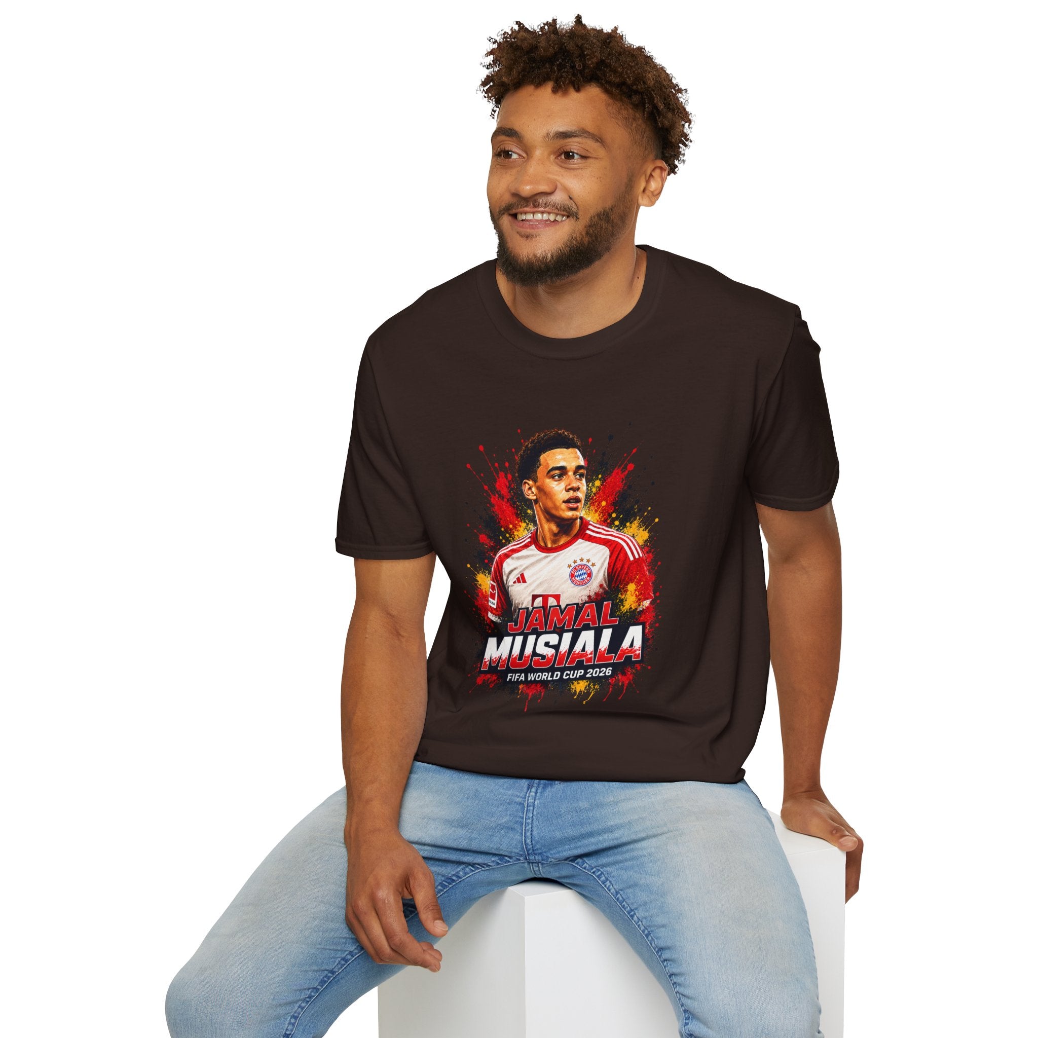 Soccer Player Jersey T-Shirt — Germany Legend Portrait Graphic Tee