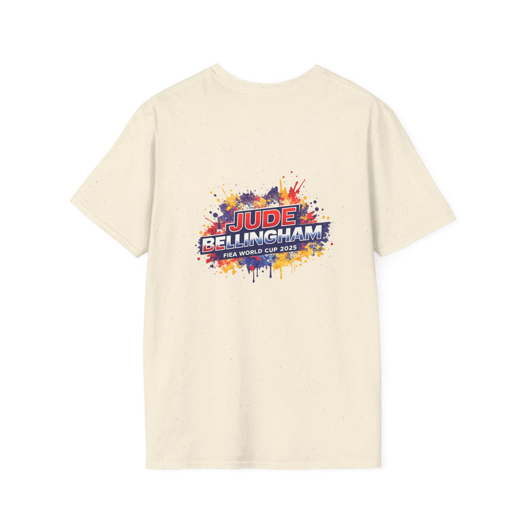 Portrait T-Shirt — Color Splash Football Player Graphic ("England legend")