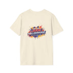 Portrait T-Shirt — Color Splash Football Player Graphic ("England legend")