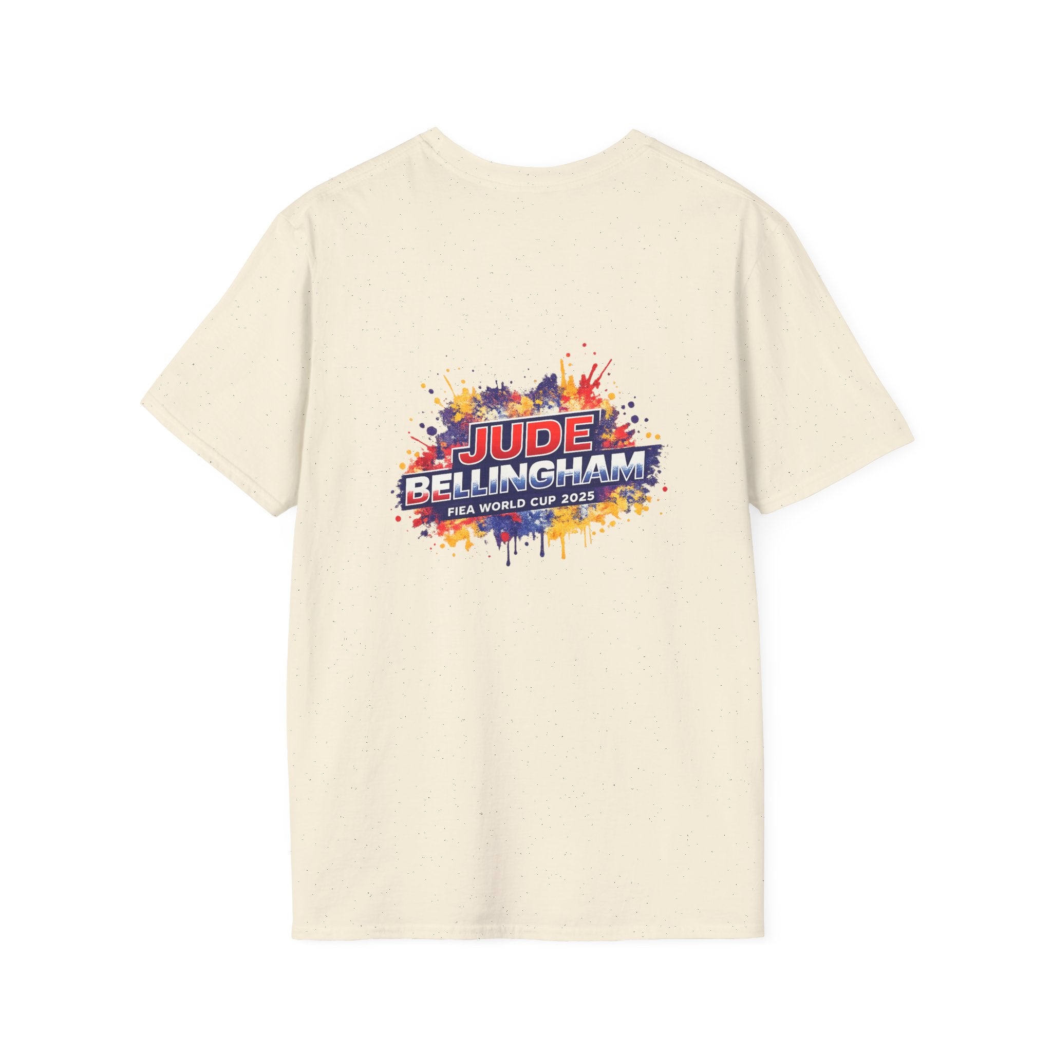 Portrait T-Shirt — Color Splash Football Player Graphic ("England legend")
