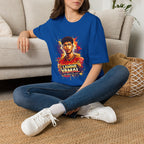 Soccer Player Portrait T-Shirt — 'Spain Legend' Watercolor Graphic Tee