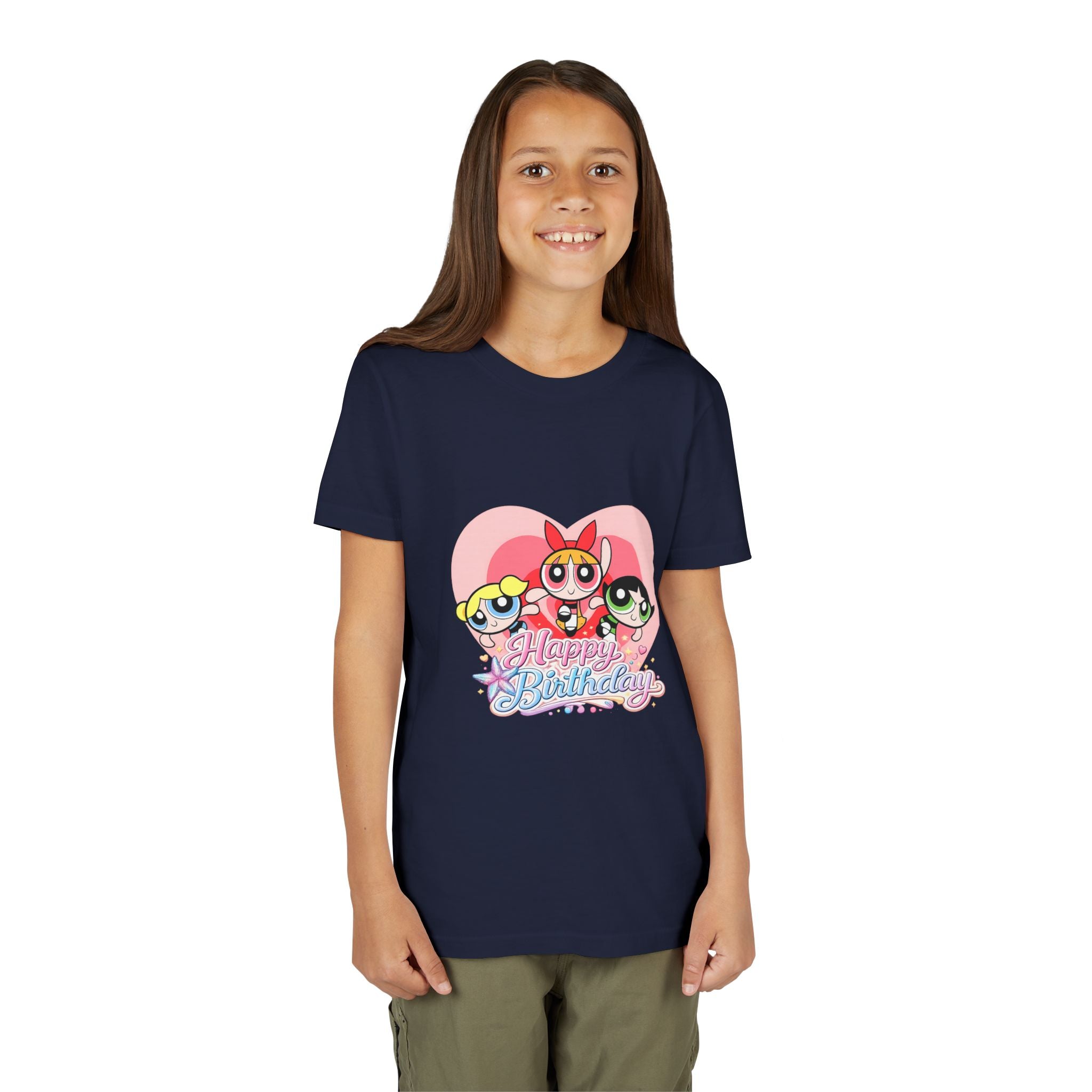 Powerpuff Girls "Happy Birthday" Youth Tee