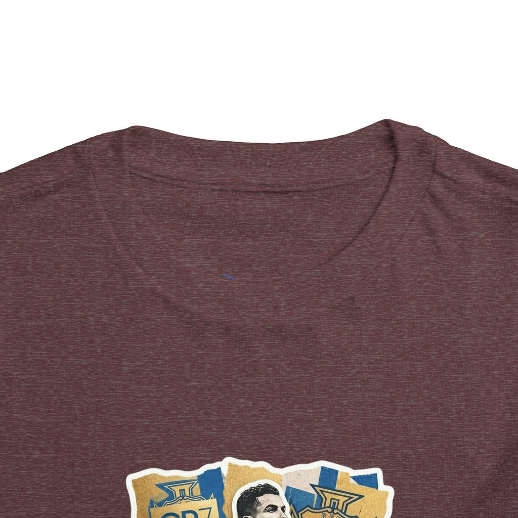 CR7 Fan Inspired Toddler Soccer T‑Shirt — Kids Football Fan Tee