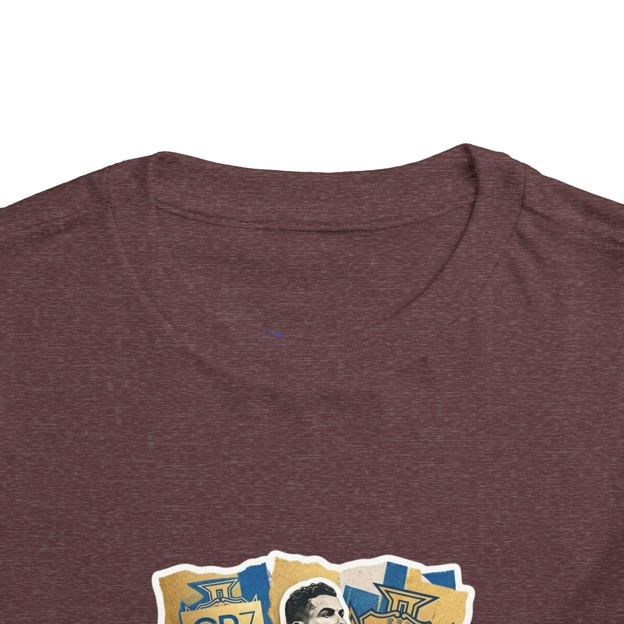 CR7 Fan Inspired Toddler Soccer T‑Shirt — Kids Football Fan Tee