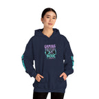 Gaming Mode Hoodie — "Gaming Mode" Graphic Pullover with Sleeve "Game On" Text