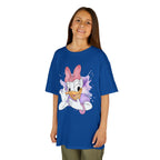 Kids Tee — Cute Daisy Duck Watercolor Graphic