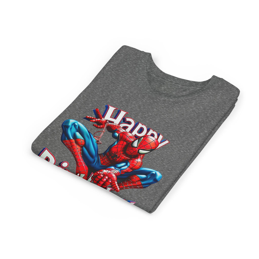 Spider Hero "Happy Birthday" Youth Tee