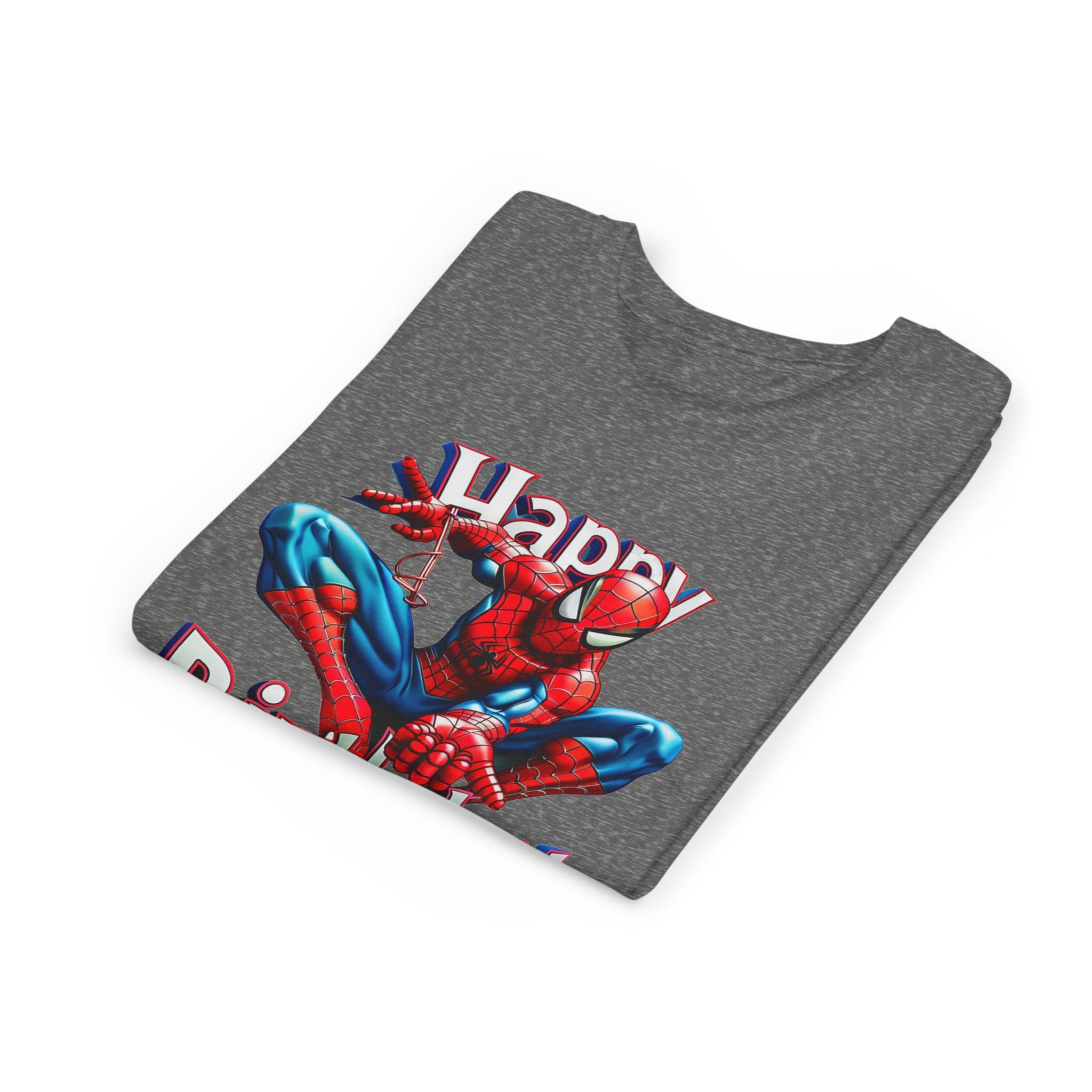 Spider Hero "Happy Birthday" Youth Tee